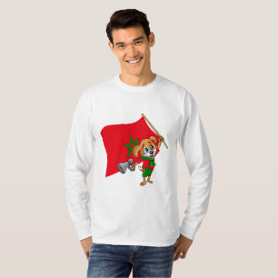 Una camiseta de perro fanático marroquí