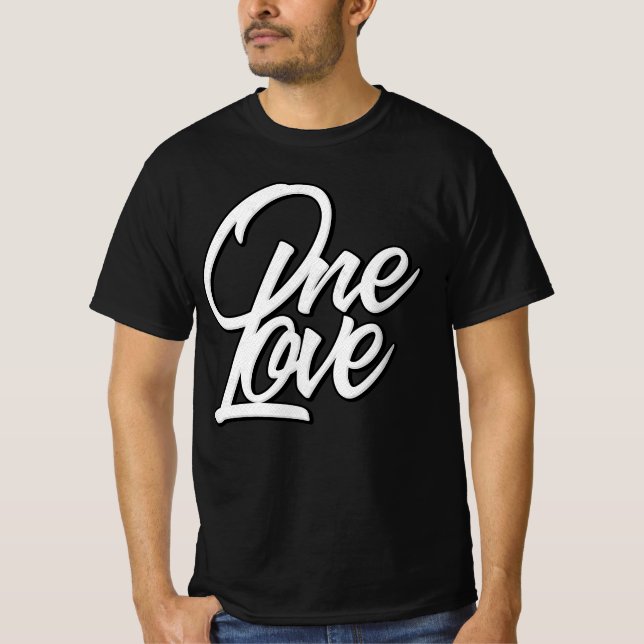 Una camiseta de Reggae de amor (Anverso)