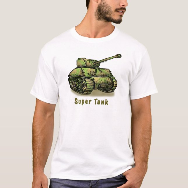 Una camiseta de Super Tank (Anverso)