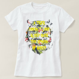 UNA CAMISETA DE TIGRE NO PIERDE EL SUEÑO Camiseta 