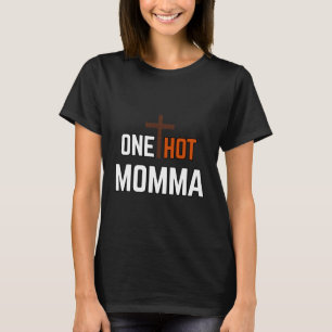 Una camiseta de una mujer cristiana caliente
