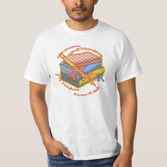 Una camiseta del lema de un maestro de ESE (Anverso)