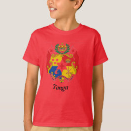 Una camiseta del verano para un muchacho Tonga o