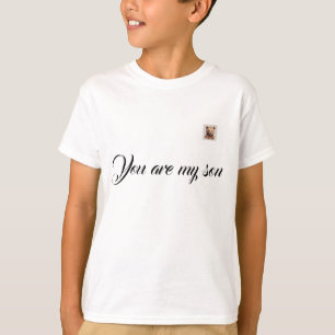 Una camiseta familiar con una linda foto de oso