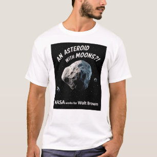 Una camiseta HPT de un asteroide con lunas