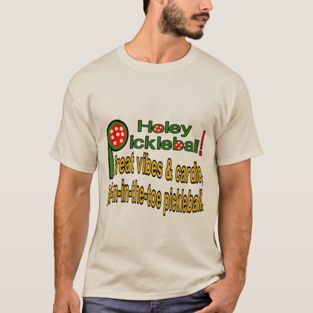 Una camiseta humorística para los jugadores de pic (Anverso)