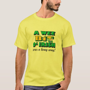 Una camiseta irlandesa de wee bit