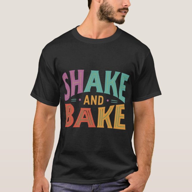 Una camiseta juguetona y energética (Anverso)