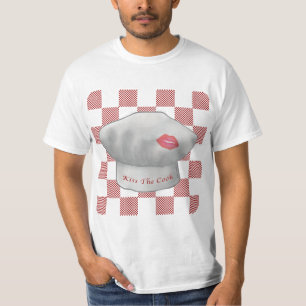 Una camiseta Kiss The Cook