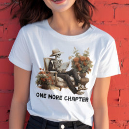 Una camiseta más del libro Lover Skeleton