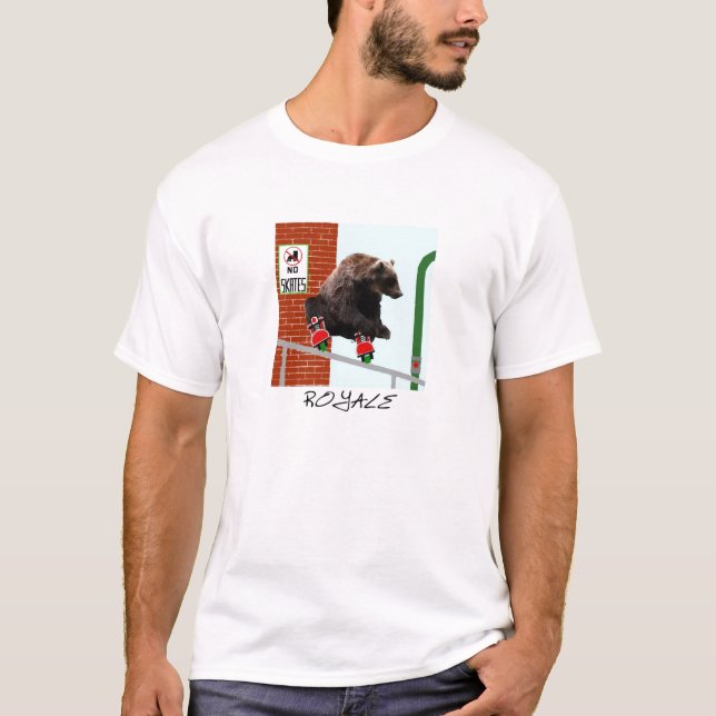 UNA CAMISETA MÁS GRANDE DEL OSO DE ROYALE (Anverso)