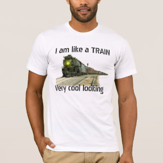 Una camiseta muy aseada del tren