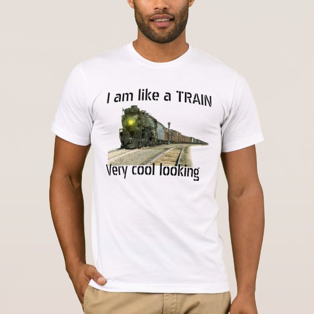 Una camiseta muy aseada del tren (Anverso)