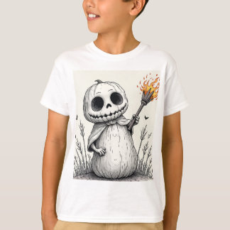 una camiseta para niños para Halloween