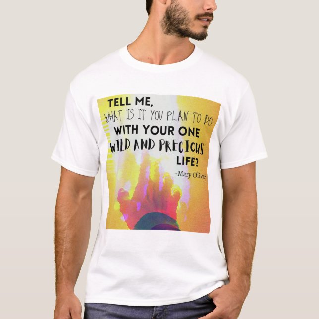 Una camiseta salvaje y preciosa (Anverso)