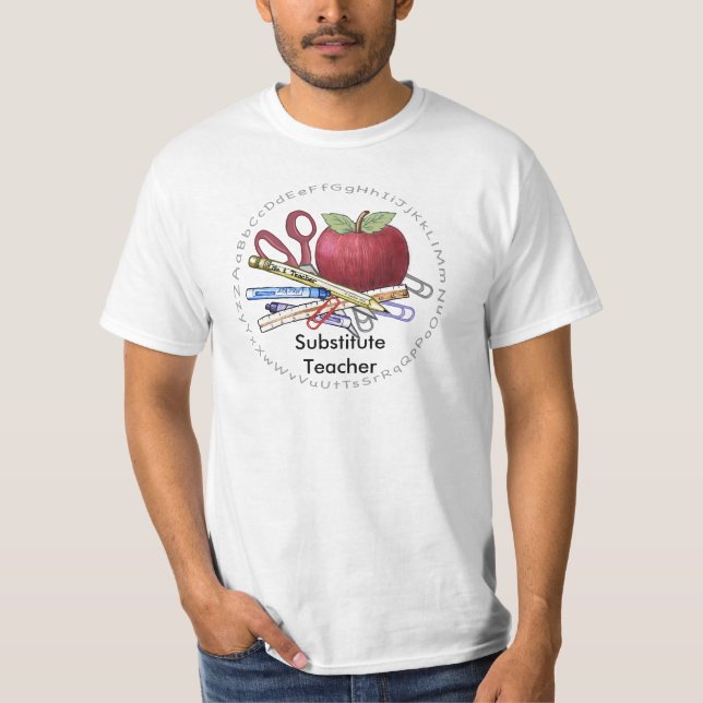 Una camiseta sustituta del profesor (Anverso)