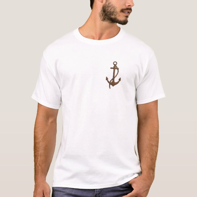 Una camiseta temática marina con la imagen de un a (Anverso)