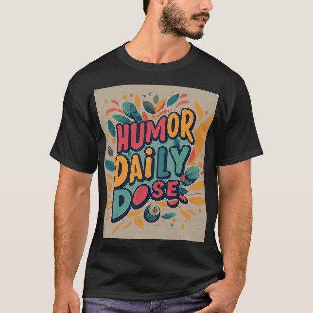 Una camiseta vibrante y juguetona con (Anverso)