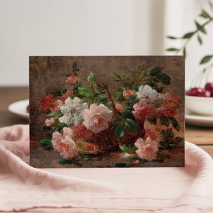 Una canasta con Rosas   Eugene Petit