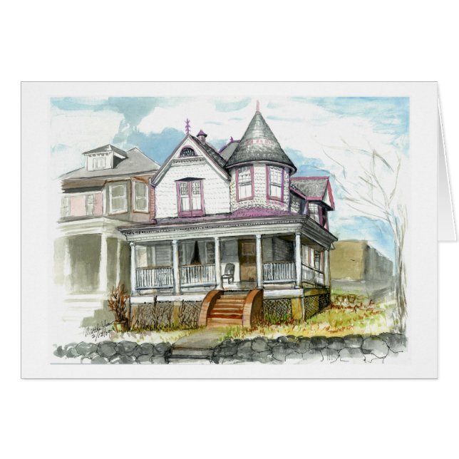 Una casa del Victorian (Anverso (Horizontal))