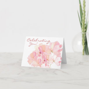 Una celebración de USTED tarjeta de cumpleaños