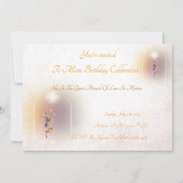 Una celebración mágica invitación de cumpleaños de