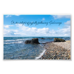 Una cita alegre inspiradora fotografía en la playa