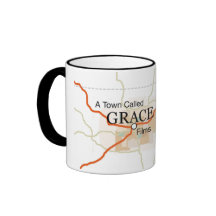 Una ciudad llamó la taza del logotipo de Grace