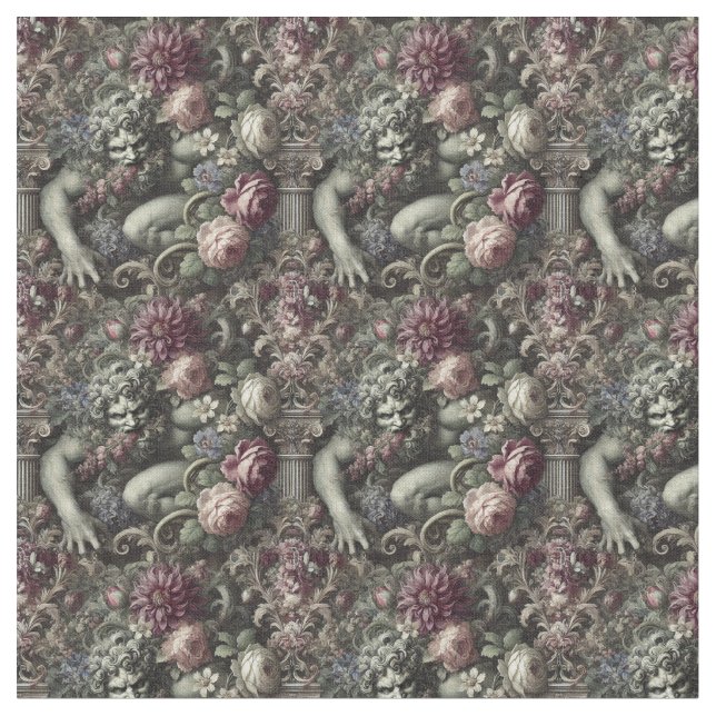 Una colosal comedia - tela gótica densa (De cerca)