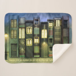 Una cómoda manta para los amantes del libro