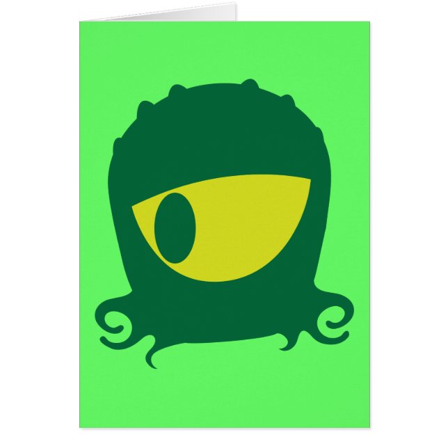 Una criatura extranjera observada (Frente)