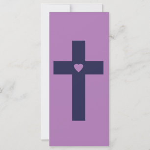 Una cruz con corazón 