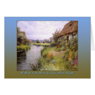 Una curva en el río por Louis Aston Knight