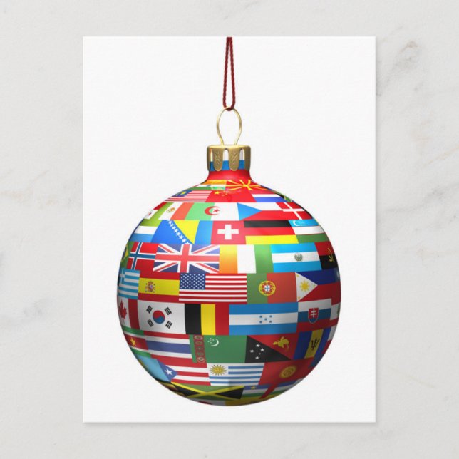 Una decoración Navidad bauble (Anverso)
