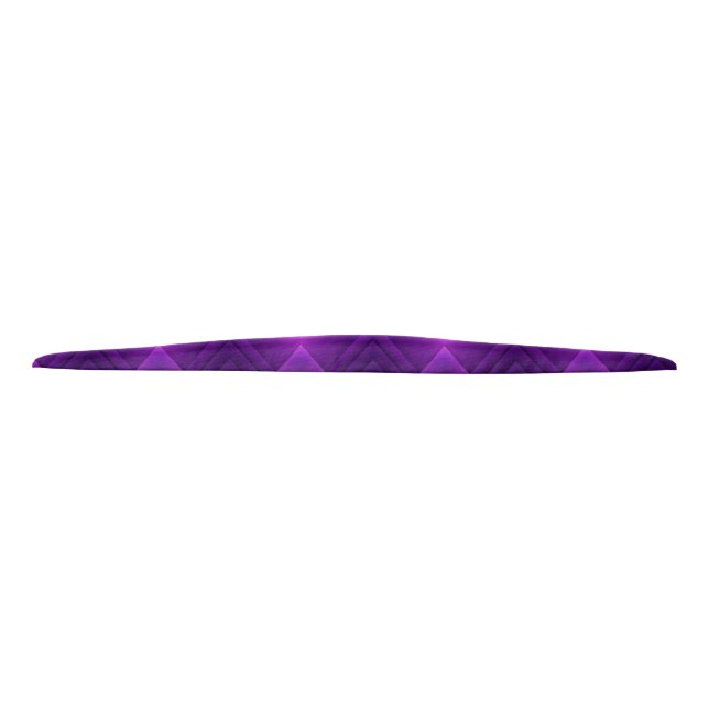 Una diadema morada con un patrón acolchado (Anverso)