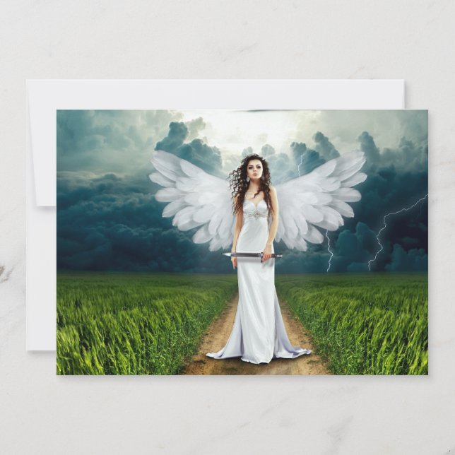 Una dirección de ángeles (Anverso)