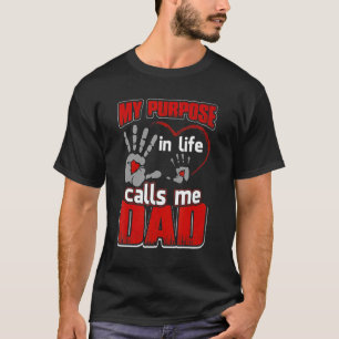 Una Divertida Camisa Familiar Mi Propósito En La V