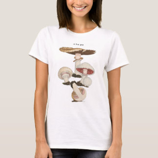 Una divertida camiseta de Guy Mushroom