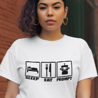 Una divertida IA que provoca camisetas | Comida de
