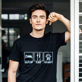 Una divertida IA que provoca camisetas | Comida de