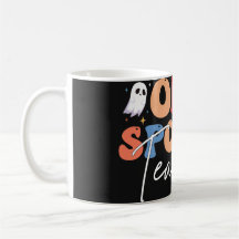 Una divertida taza de café de Halloween de un prof