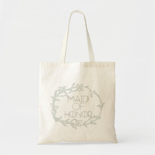 Una doncella de honor con estilo bohemio   bolsa d