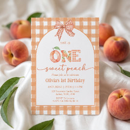 Una dulce invitación de cumpleaños de niña con gin