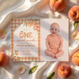 Una dulce invitación de cumpleaños de niño de ging