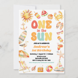 Una En La Invitación De La Fiesta De La Piscina De