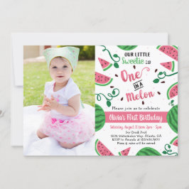 Una En Una Invitación De Fiesta De Cumpleaños De M