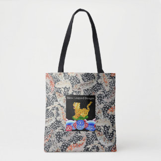 Una encantadora bolsa de leopardo de la tela Phili