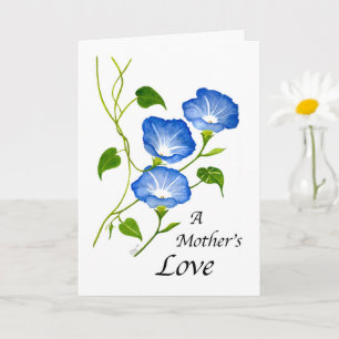 Una encantadora tarjeta del Día de la Madre floral