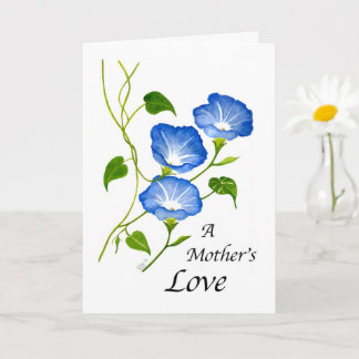 Una encantadora tarjeta del Día de la Madre floral