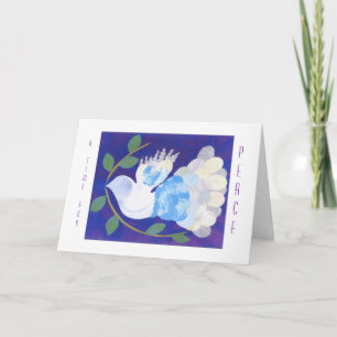 "Una época para tarjeta de la paz"